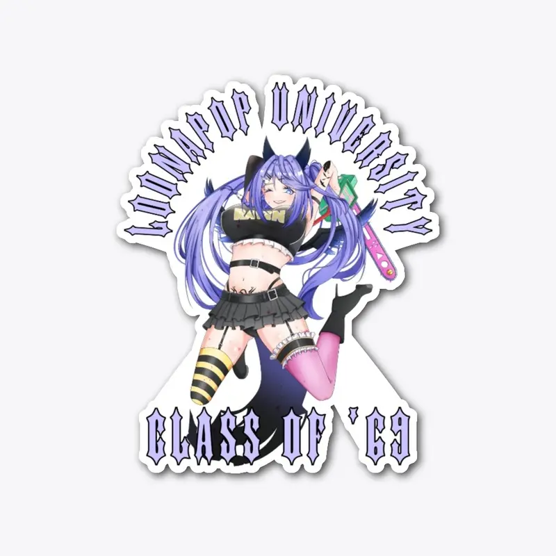 LoonaPop University Sticker